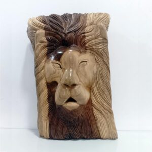 Lion 1 Wood Sculptures