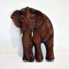 Wall Hanging Wood Elephant