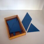 Montessori Constructive Blue Triangles