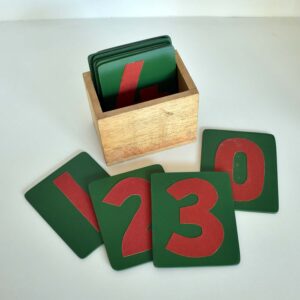 Sand Paper Numbers Large