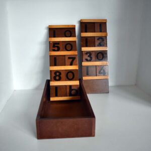 Mathematics - Linear and Skip Counting, Tables of Arithmetic (Second Board 1)