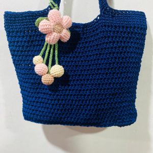 Blue Blossom Bag