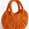 Sunburst Beaded Handbag – Orange Glow Edition