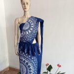 super voil hand painting saree