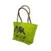 Reed Handle Batik Bag