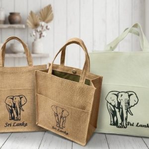 SRI LANKAN HERITAGE JUTE TOTES