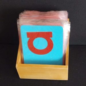 Sandpaper Letters - English